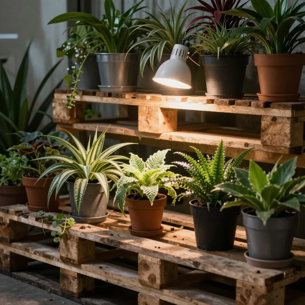 Professionele plant styling in moderne ruimte